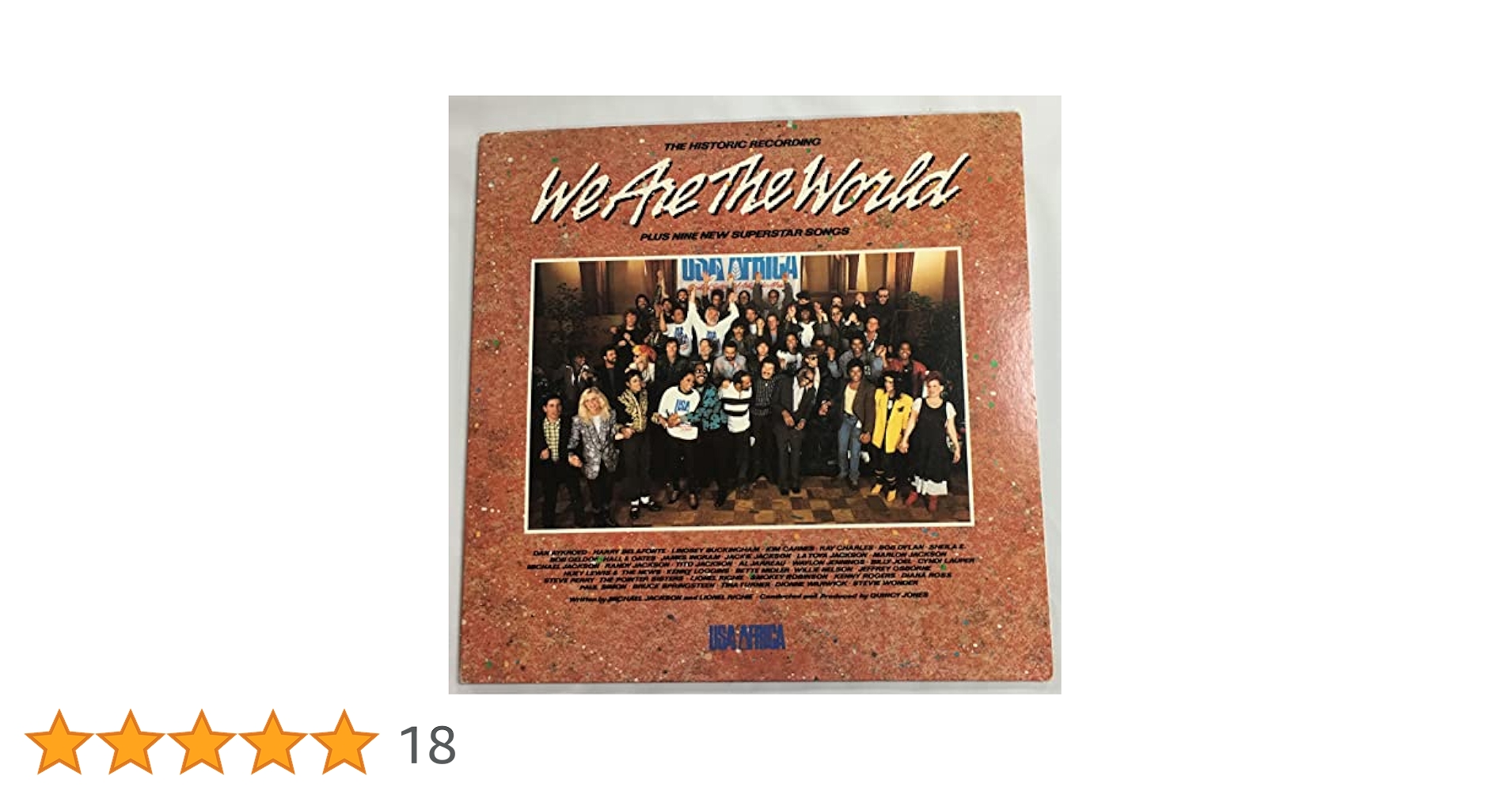非売品　マイケルジャクソン　WE ARE THE WORLD CD Amazon.co.jp: We Are The World: ミュージック